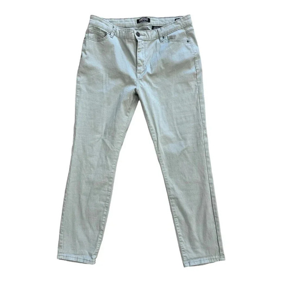 Buffalo David Bitton Blue Daily Mid Rise Stretch Skinny Ankle Grazer Pants 10 - Picture 1 of 3
